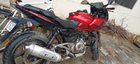 Red And Black Bajaj Pulsar 220F