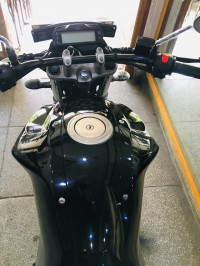 Black Yamaha FZ FI V2