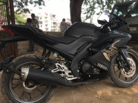 Black Yamaha YZF R15 V3