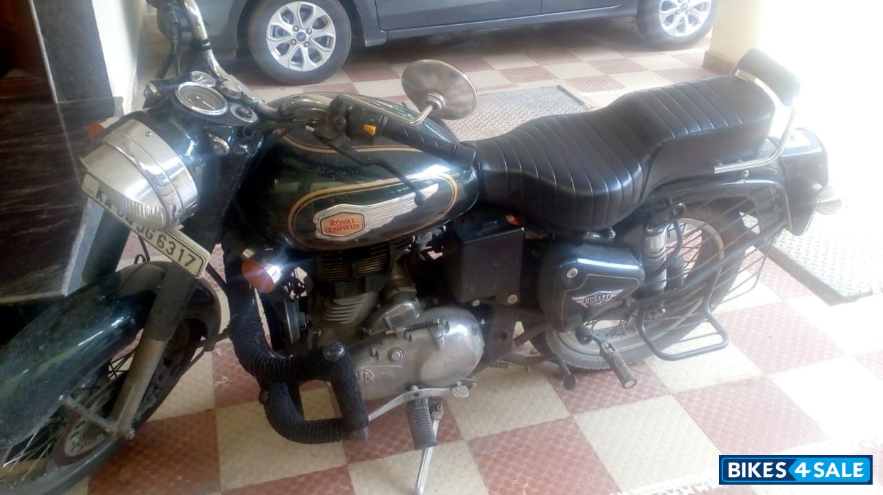 Green Royal Enfield Bullet Standard 500