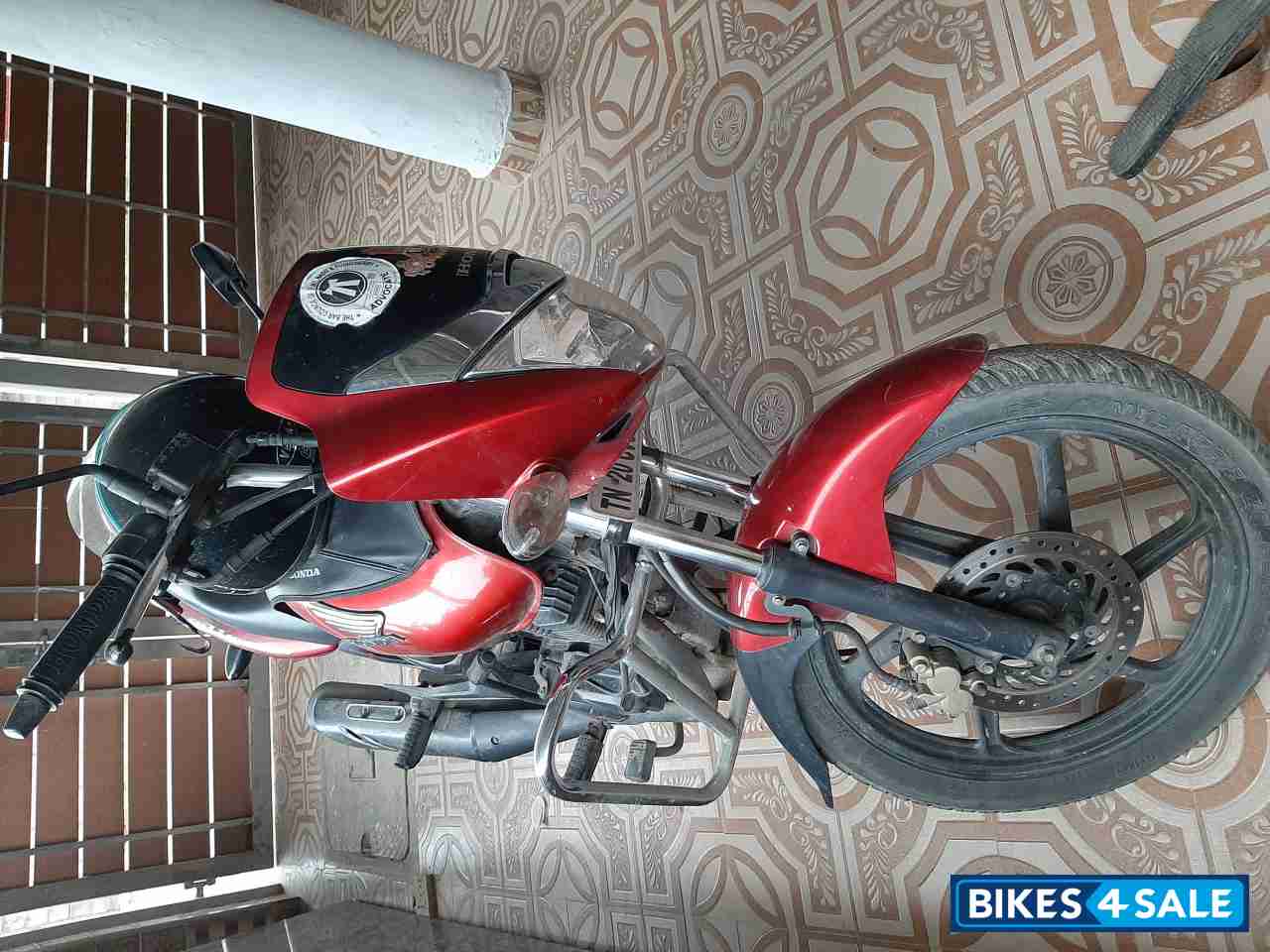 Red Honda Unicorn