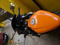 White And Orange Honda CBR 150R