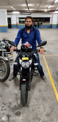 Black TVS Apache RTR 160 4V