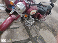 Maroon Royal Enfield Classic 350