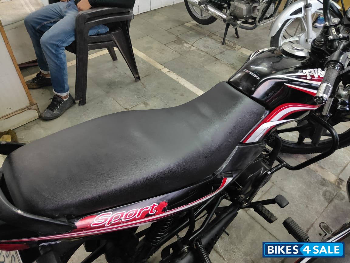 Black And Red TVS Sport