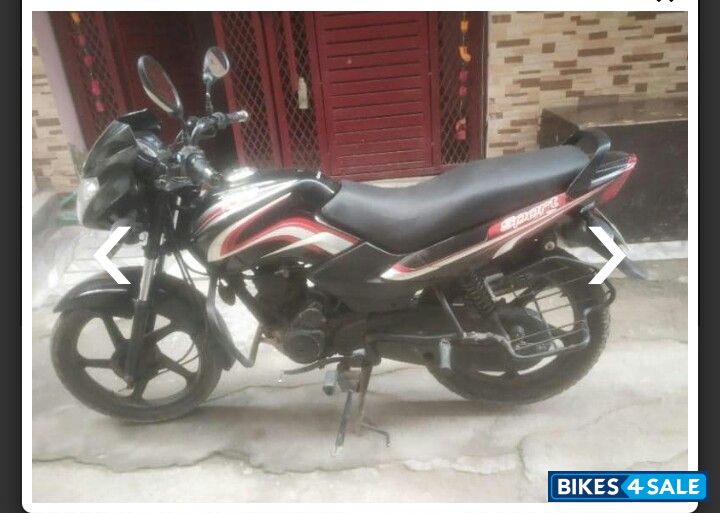 Black And Red TVS Sport