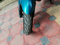 White & Blue Yamaha FZ-S