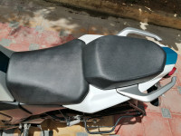 White & Blue Yamaha FZ-S