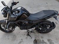 Black Yamaha FZ-S FI V3