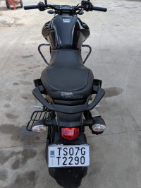 Black Yamaha FZ-S FI V3