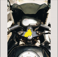 Black Colour Bajaj Pulsar 220 DTSFi