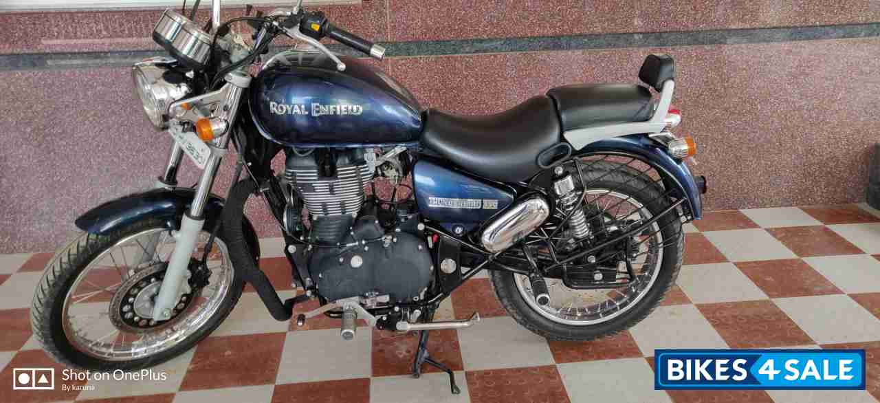 Marine Blue Royal Enfield Thunderbird 350