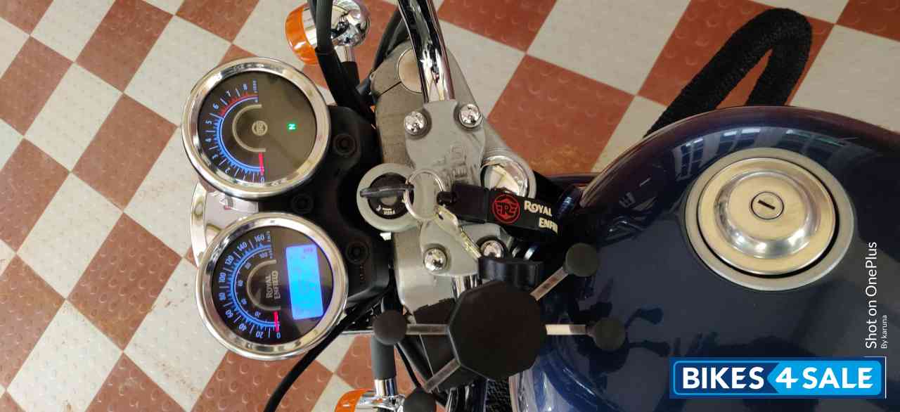 Marine Blue Royal Enfield Thunderbird 350