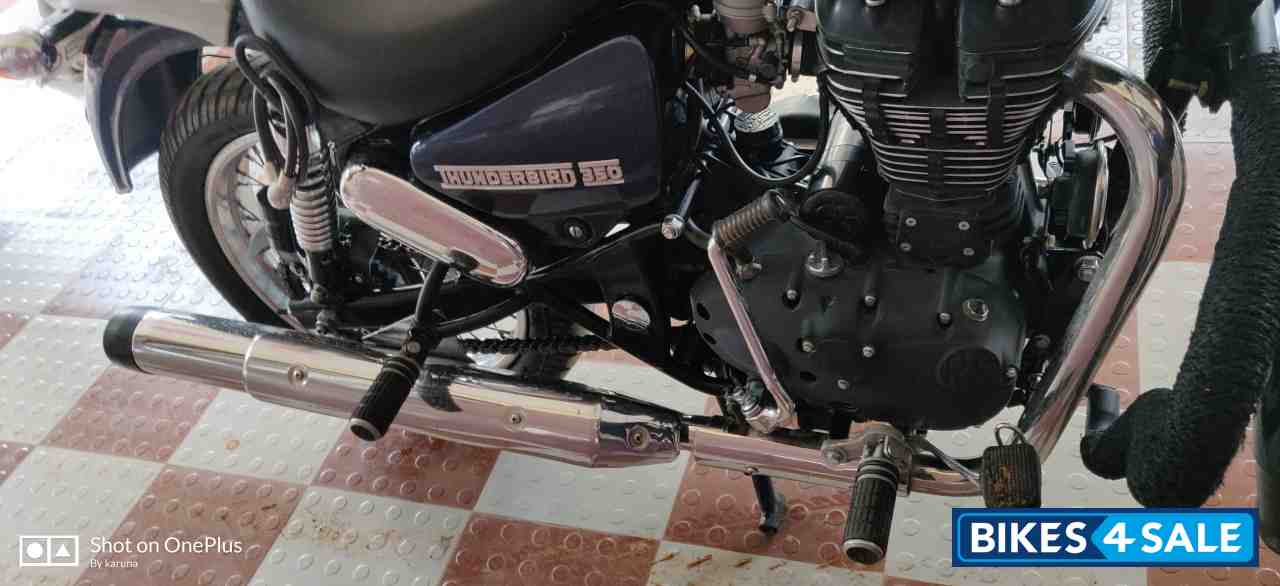 Marine Blue Royal Enfield Thunderbird 350