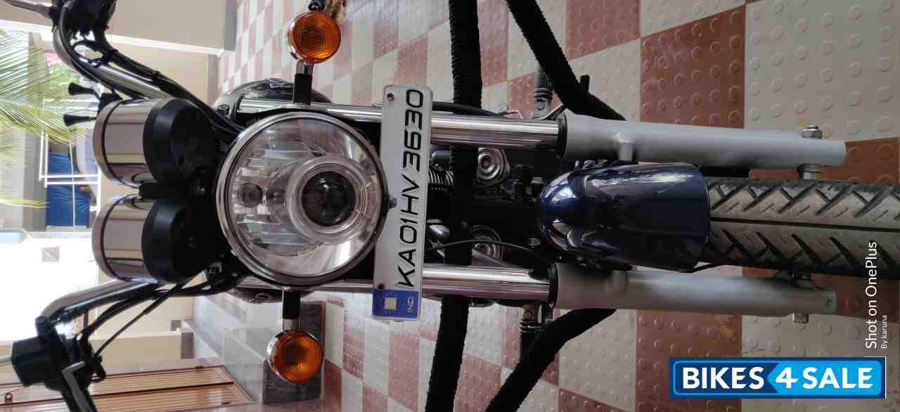 Marine Blue Royal Enfield Thunderbird 350