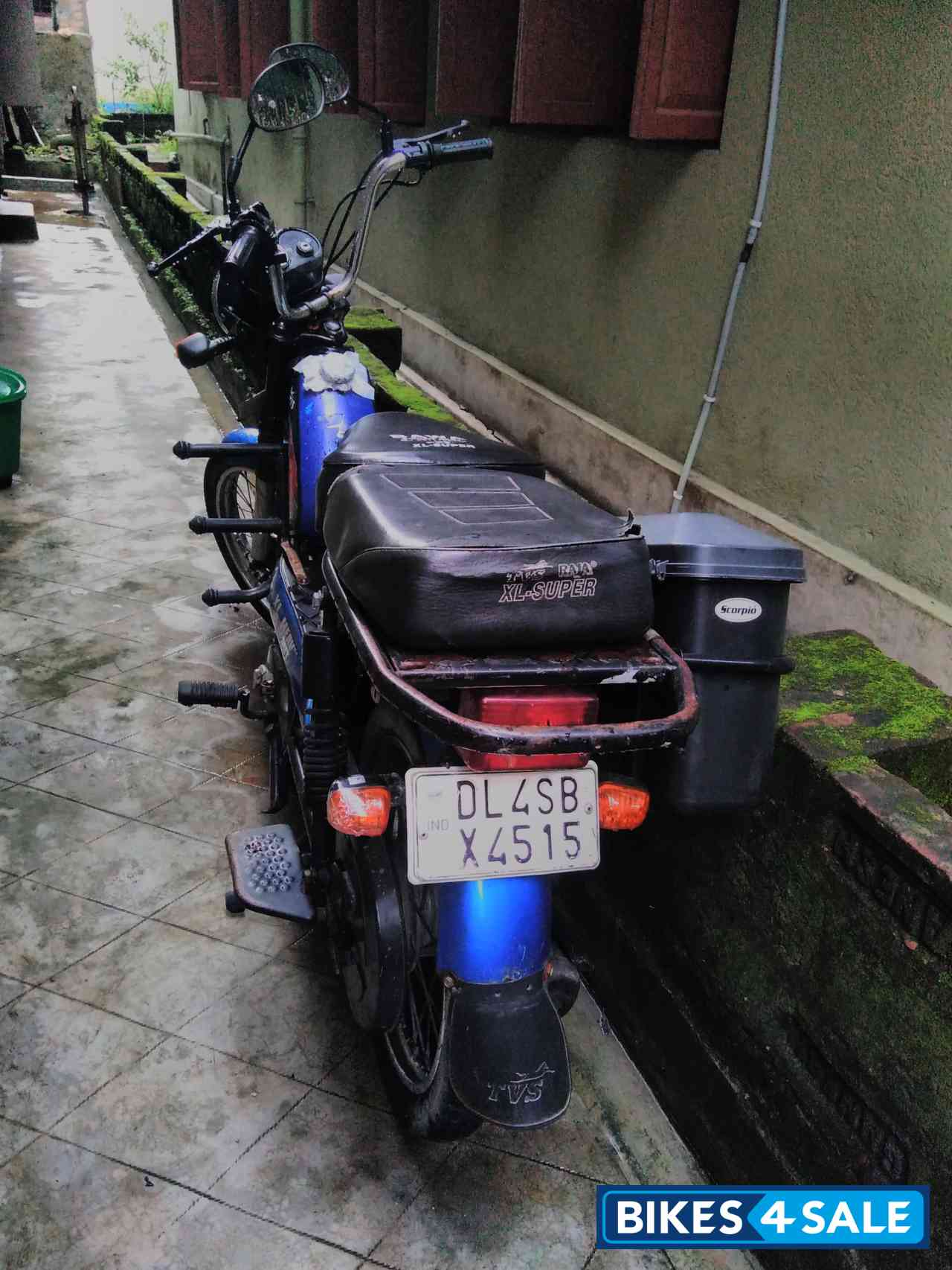 Used 2013 model TVS XL Super Heavy Duty for sale in South 24 Parganas. ID 232213. Blue colour