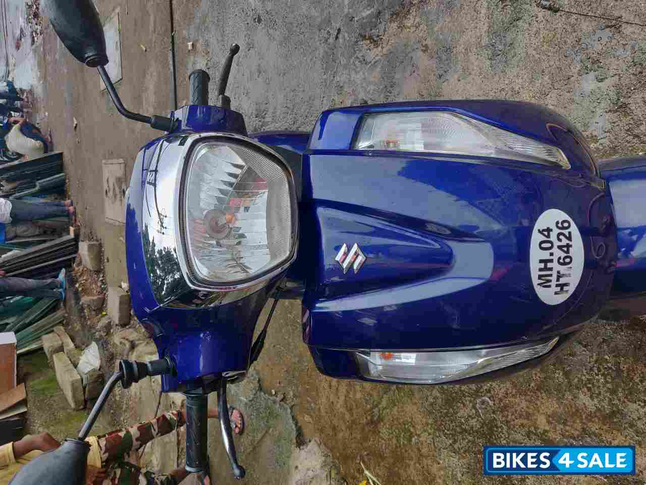 Blue Suzuki Access 125