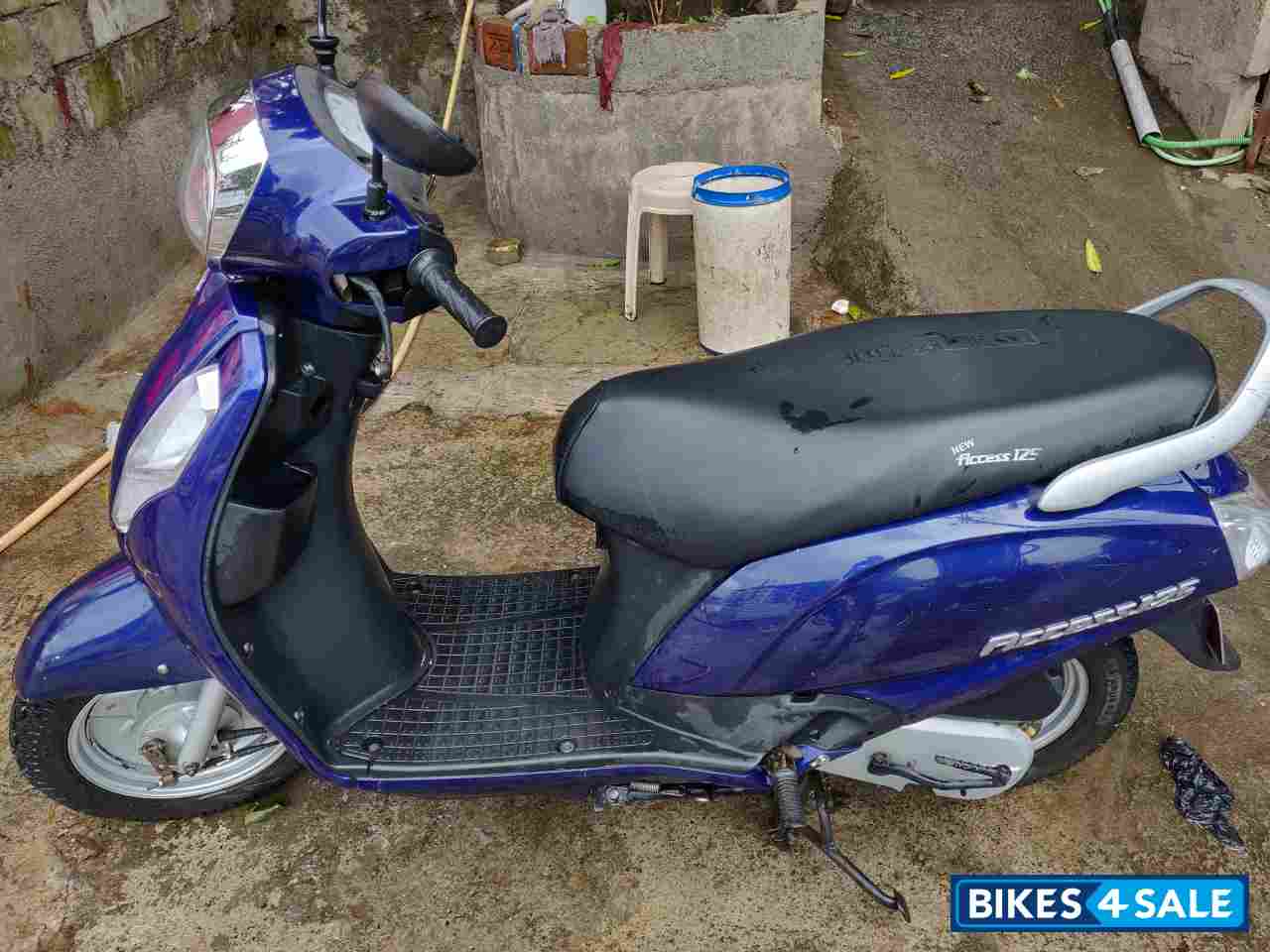 Blue Suzuki Access 125