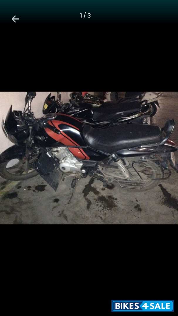Red And Black Bajaj V12