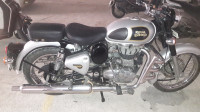 Silver Royal Enfield Classic 350