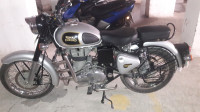 Silver Royal Enfield Classic 350