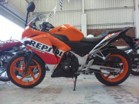 Orange Honda CBR 250R