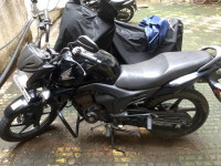 Black Honda CB Trigger