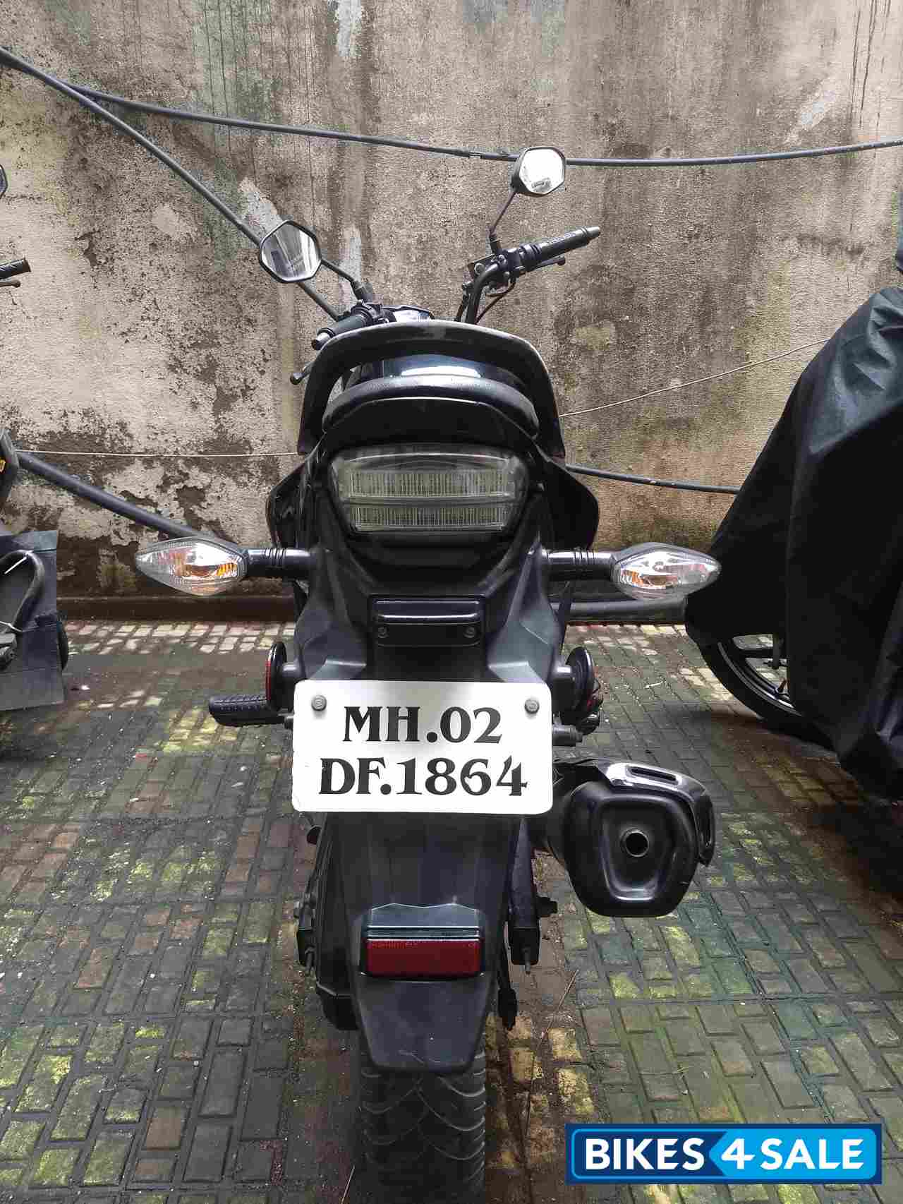 Black Honda CB Trigger