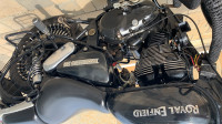 Black Royal Enfield Thunderbird 350