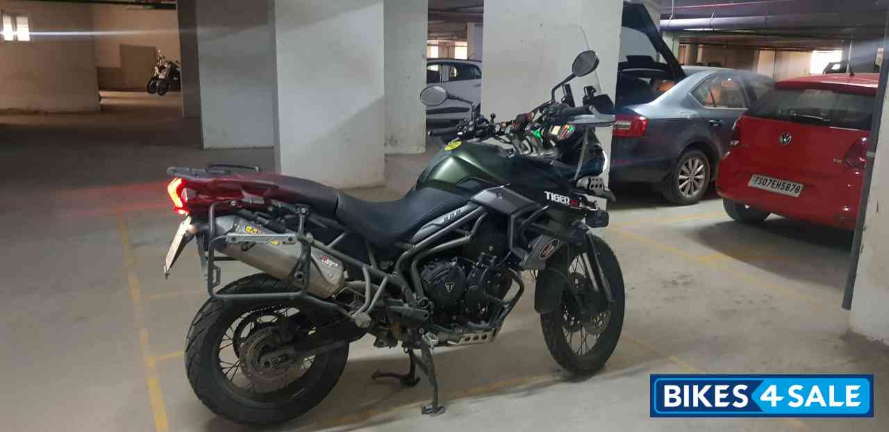 Matt Green Triumph Tiger 800 XCA