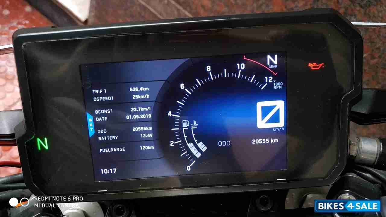 Orange KTM Duke 390 Orange KTM Duke 390