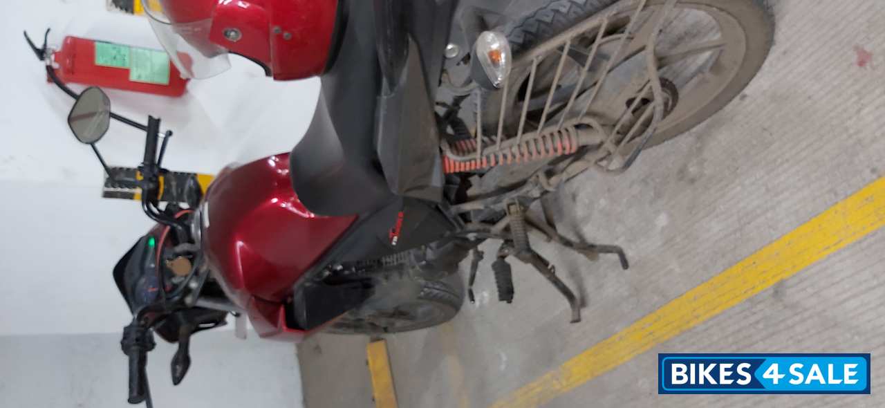 Red Honda CB Twister