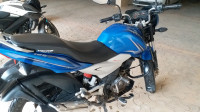 Blue Bajaj Discover 125 ST