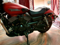 Wicked Red Denim Harley Davidson Street 750