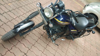 Blue Bajaj Avenger Street 150