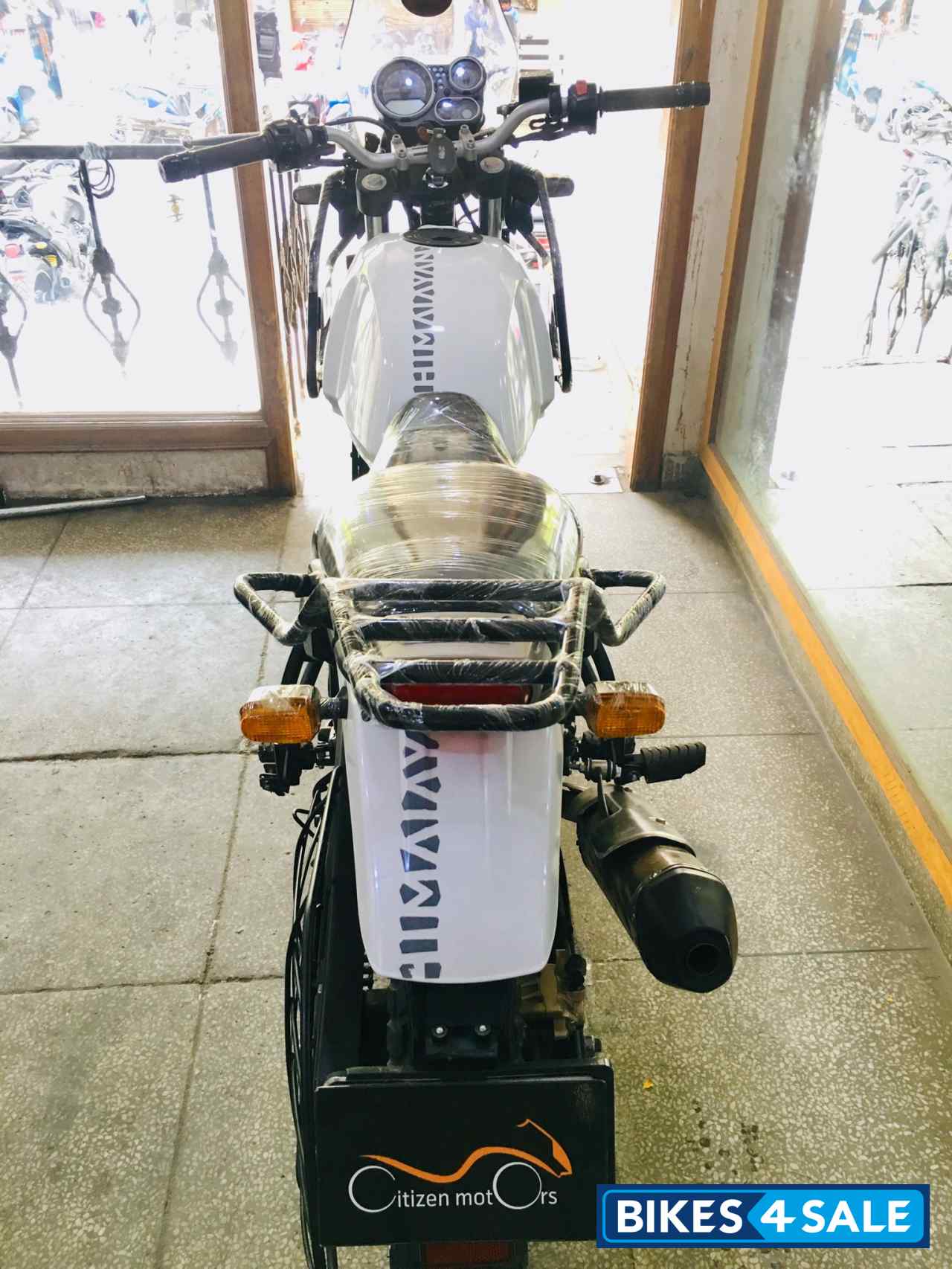 White Royal Enfield Himalayan