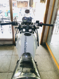 White Royal Enfield Himalayan