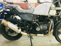White Royal Enfield Himalayan