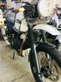 White Royal Enfield Himalayan
