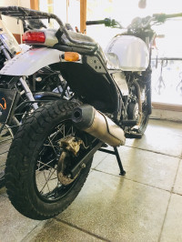 White Royal Enfield Himalayan