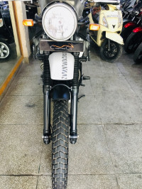 White Royal Enfield Himalayan