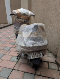 Black Honda Activa 4G