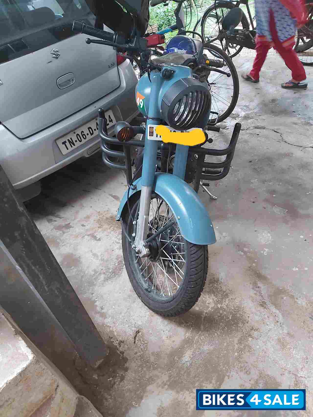 Royal Enfield Classic Signals Airborne Blue