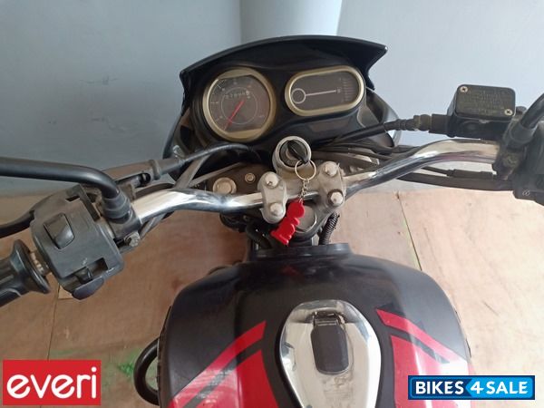Black And Red Bajaj V15