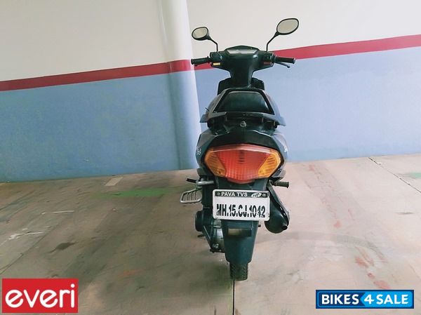 Black TVS Scooty Teenz Electric