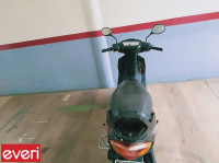 Black TVS Scooty Teenz Electric