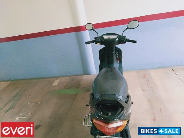 Black TVS Scooty Teenz Electric