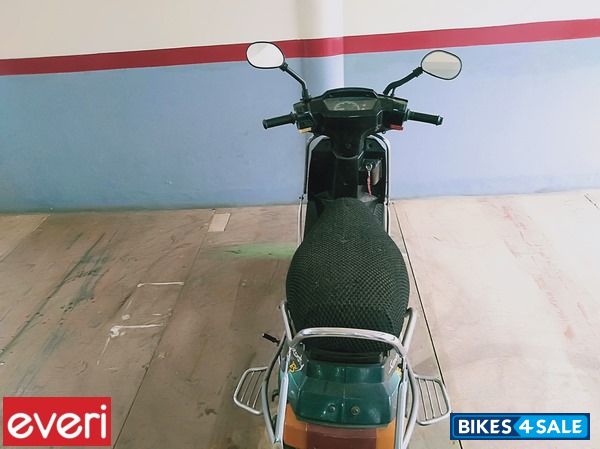 Green TVS Scooty ES