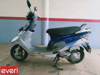 Blue TVS Scooty Pep
