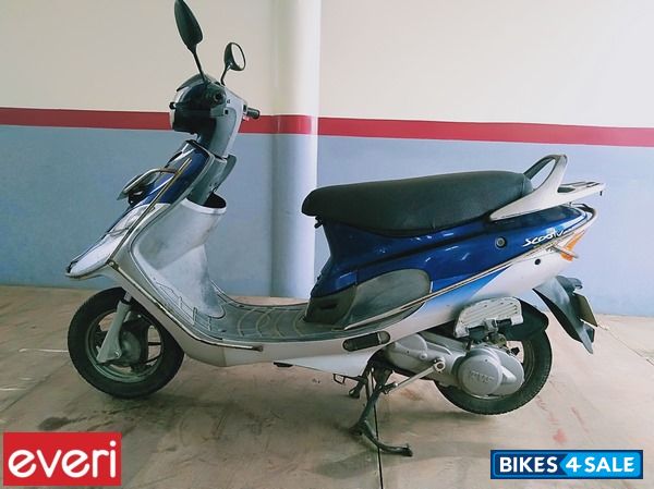 Blue TVS Scooty Pep